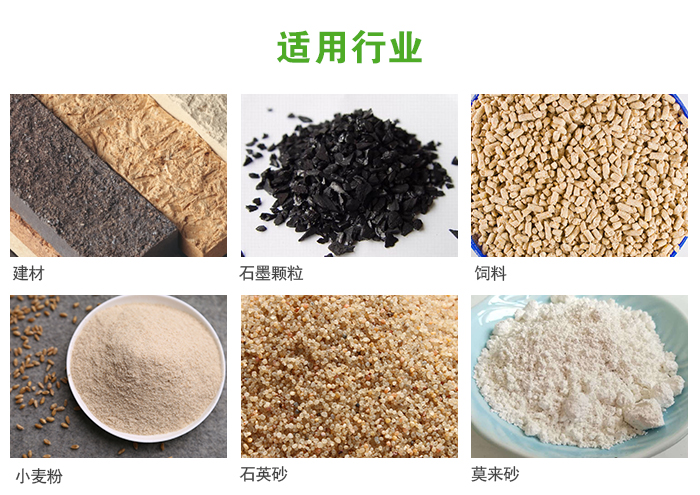 高頻振動(dòng)篩主要用于化工，建材，石墨顆粒，飼料，小麥粉，石英砂，豆?jié){，果汁等各種物料的干法、濕法篩分、分級(jí)、脫水，過(guò)濾。